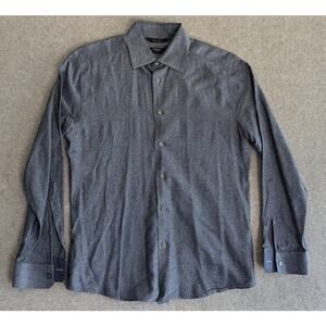 Paul Smith Men Dress Shirt Size 39 Byard Splatter Multicolor‎ Preppy Work Italy